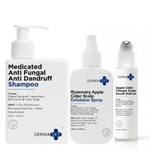 Anti Dandruff Fungal Shampoo Serum Spray Kit
